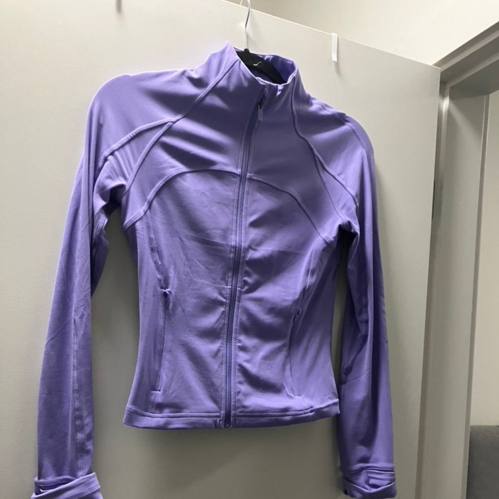 Lululemon Cropped Define Jacket Nulu Dark Lavender